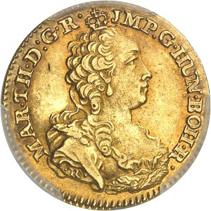 Austrian Netherlands, Maria Theresa (1740-1780). Sovereign, small module 1751, Antwerp.