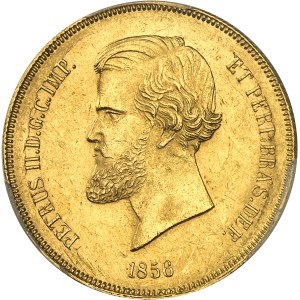 Pierre II (1831-1889). 20000 réis 1856, Rio de Janeiro.