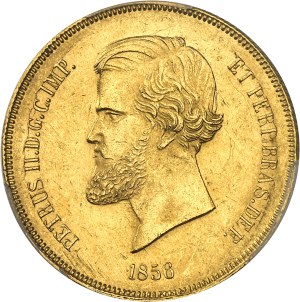 Pierre II (1831-1889). 20000 reis 1856, Rio de Janeiro.