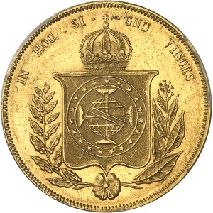 Pierre II (1831-1889). 20000 réis 1856, Rio de Janeiro.