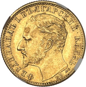 Ferdinand I (1887-1918). 10 leva 1894, KB, Kremnitz.