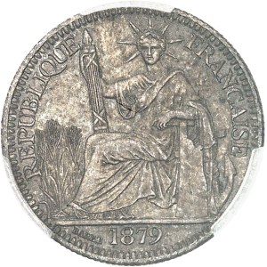 IIIe République (1870-1940). 10 cent(ièmes) 1879, A, Paris.