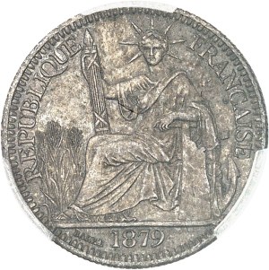 Third Republic (1870-1940). 10 cent 1879, A, Paris.