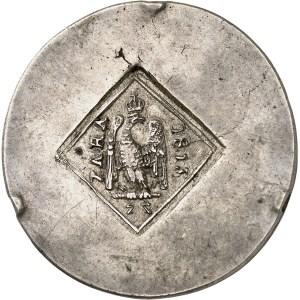 Premier Empire / Napoléon Ier (1804-1814). Pièce de 1 once ou 4 francs 60 centimes, petit cartouche 1813, Zara.