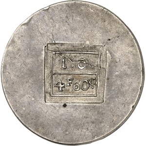 Premier Empire / Napoléon Ier (1804-1814). Pièce de 1 once ou 4 francs 60 centimes, petit cartouche 1813, Zara.