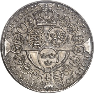 Frédéric III (1648-1670). 2 speciedaler non daté ND (1669) GK, Copenhague.