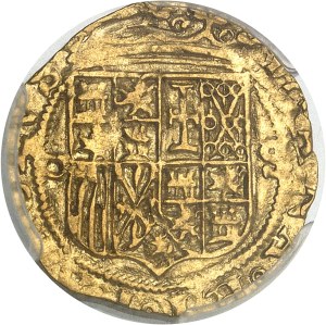 Jeanne and Charles (1504-1555). Escudo ND (before 1550) D-S, S, Seville.