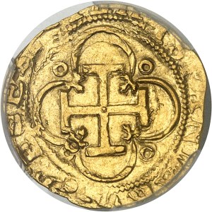 Jeanne and Charles (1504-1555). Escudo ND (before 1550) D-S, S, Seville.