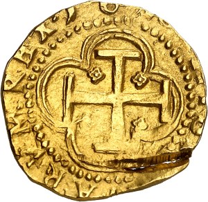 Philip III (1598-1621). 2 escudos 16[08] C, T, Toledo.