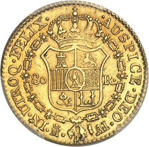 Joseph Napoleon (1808-1813). 80 reales 1812/1 AI, M, Madrid.