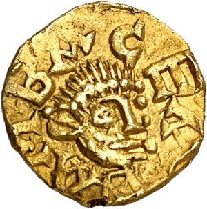 Neustria, Amboise, Monetary Marcovaldo. Trémissis ND (c.600), Amboise.
