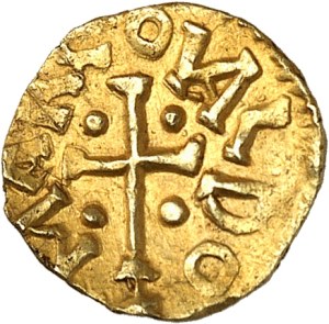 Neustria, Amboise, Monetary Marcovaldo. Trémissis ND (c.600), Amboise.