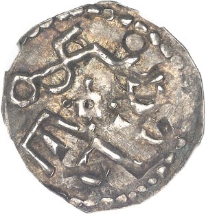 Charlemagne (768-814). Obole ND (before 793), Melle.