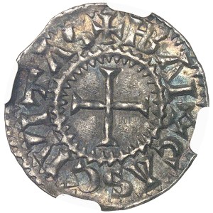 Charles II le Chauve (840-877). Denier ND, Bayeux.