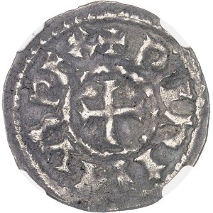 Pépin II d’Aquitaine (839-852). Denier ND, Limoges.