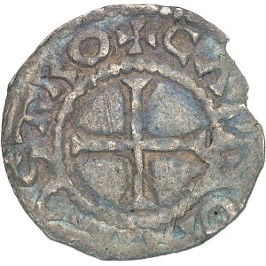 Louis IV d’Outremer (936-954). Denier au buste du Roi ND (944-954), Tours et Chinon.
