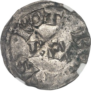 Robert II (996-1031). Denier ND, Paris.