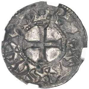 Robert II (996-1031). Denier ND, Paris.