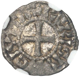 Robert II (996-1031). Obole ND, Paris.
