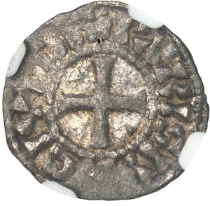 Robert II (996-1031). Obole ND, Paris.