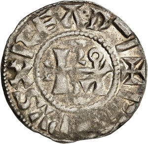 Philippe I (1060-1108). Denarius 2nd type ND, Étampes.