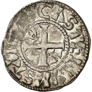 Philippe Ier (1060-1108). Denier 2e type ND, Étampes.