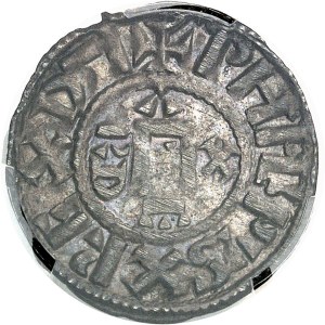 Philippe I (1060-1108). Denarius 3rd type ND, Étampes.
