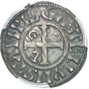 Philippe I (1060-1108). Denarius 3rd type ND, Étampes.