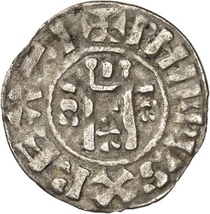 Philippe I (1060-1108). Denarius 4th type ND, Étampes.