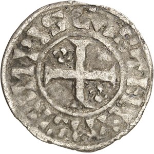 Philippe Ier (1060-1108). Denier 4e type ND, Étampes.