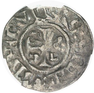 Philippe I (1060-1108). Denarius ND, Senlis.
