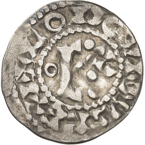 Louis VI (1108-1137). Denier 3e type ND, Étampes.