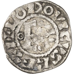 Louis VI (1108-1137). Denier 3e type ND, Étampes.