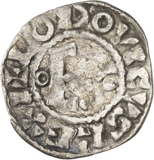 Louis VI (1108-1137). Denarius 3rd type ND, Étampes.