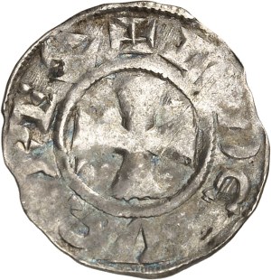 Louis VI (1108-1137). Denarius 2nd type ND, Montreuil-sur-Mer.