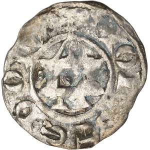 Louis VI (1108-1137). Denier 2e type ND, Montreuil-sur-Mer.