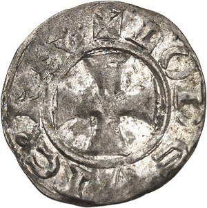 Louis VI (1108-1137). Denarius 5th type ND, Montreuil-sur-Mer.