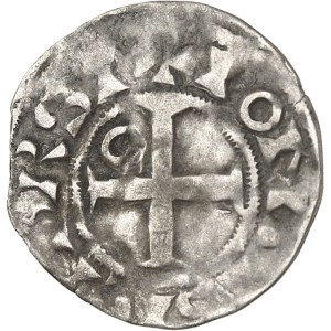 Louis VI (1108-1137). Denier 4e type ND, Pontoise.