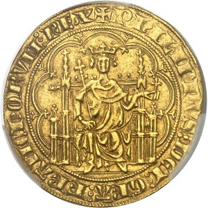 Philippe IV, dit Philippe le Bel (1285-1314). Chaise d’or ND (1303).