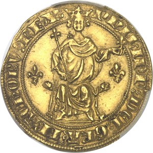 Philippe IV, known as Philippe le Bel (1285-1314). Florin d'or dit 