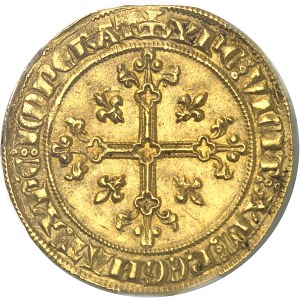 Philippe IV, dit Philippe le Bel (1285-1314). Florin d’or dit “à la reine” ND (1305).