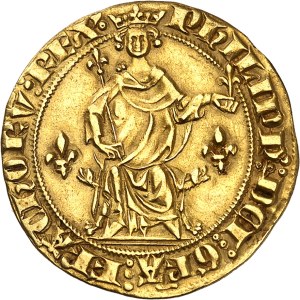 Philippe IV, known as Philippe le Bel (1285-1314). Florin d'or dit 