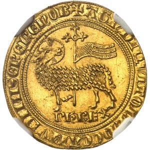 Philippe IV, dit Philippe le Bel (1285-1314). Agnel d’or ND (1311).