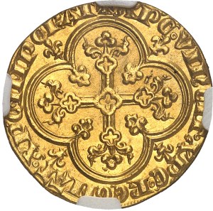 Philippe IV, known as Philippe le Bel (1285-1314). Agnel d'or ND (1311).