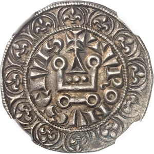 Philippe IV, dit Philippe le Bel (1285-1314). Gros tournois à l’O rond ND (1305 ?).