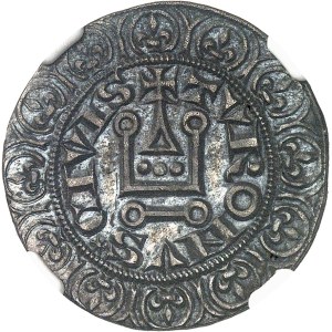 Philippe IV, dit Philippe le Bel (1285-1314). Gros tournois à l’O rond ND (1305 ?).