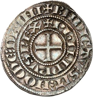 Philippe IV, known as Philippe le Bel (1285-1314). Maille tierce à l'O rond ND (1306).