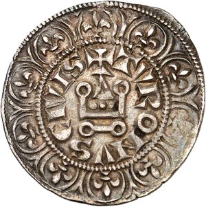 Philippe IV, known as Philippe le Bel (1285-1314). Maille tierce à l'O rond ND (1306).