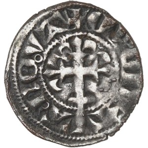 Charles IV (1322-1328). Obole parisis, de poids lourd ND (1322).
