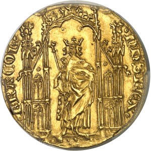 Philippe VI (1328-1350). Royal d’or ND (1328).